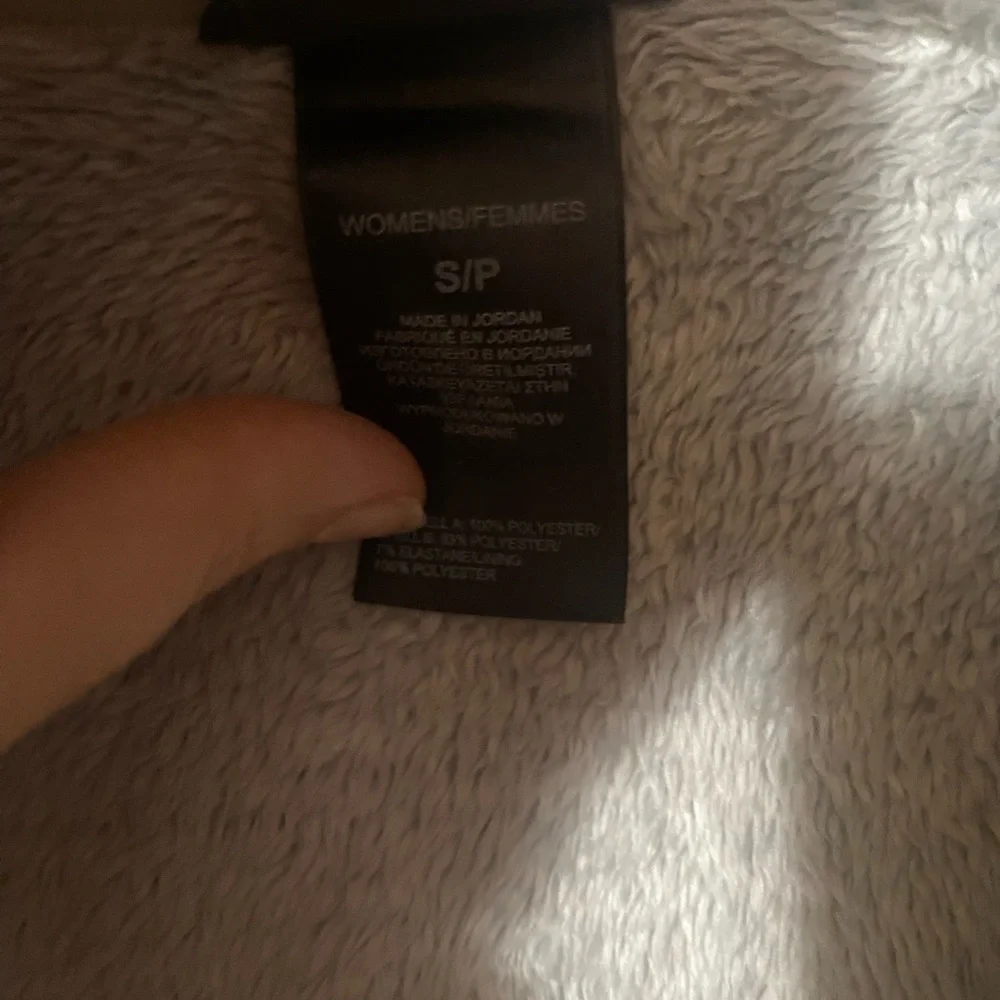 The North Face Gray Fleece Jacket with Pink Logo - Picture 5 of 7